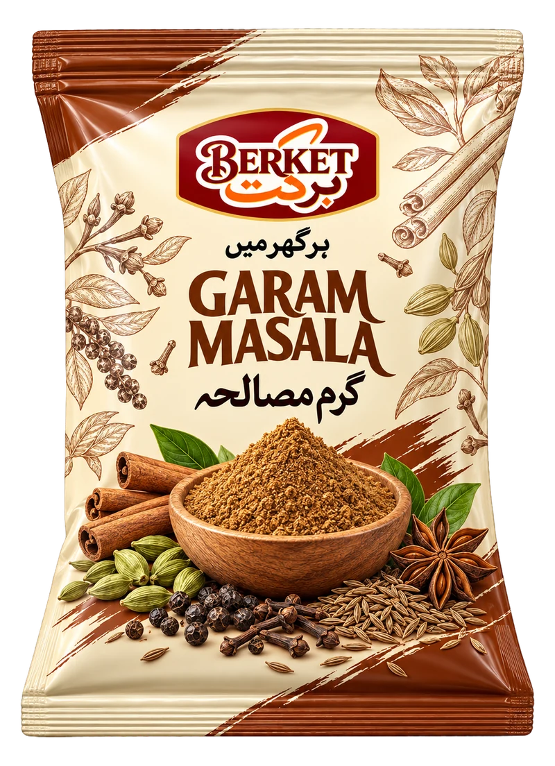 BERKET Garam Masala pack