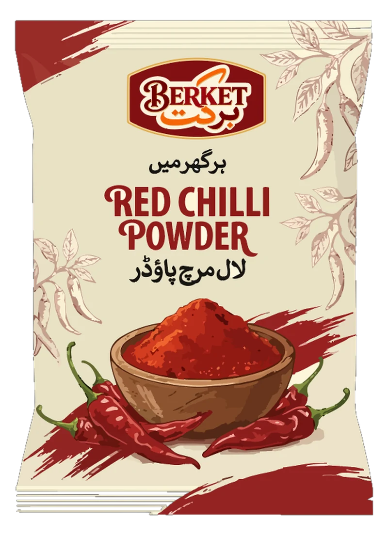 BERKET Red Chilli Powder pack